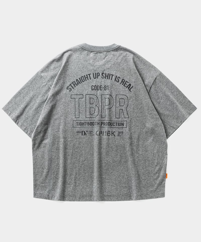 𝐓𝐈𝐆𝐇𝐓𝐁𝐎𝐎𝐓𝐇 | TBPR / STRAIGHT UP S/S T-SHIRT | C