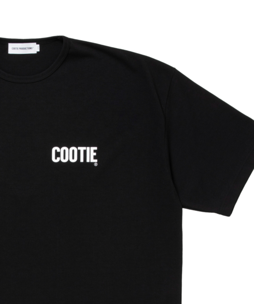 𝐂𝐎𝐎𝐓𝐈𝐄 | Dry Tech Jersey Oversized S/S Tee | Bl
