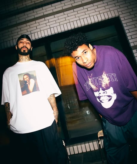 TIGHTBOOTH | TBPR / BURNING S/S T-SHIRT | Purple