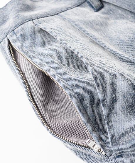 𝐓𝐈𝐆𝐇𝐓𝐁𝐎𝐎𝐓𝐇 | TBPR / FLOCKY DENIM BALLOON PANTS | Blue