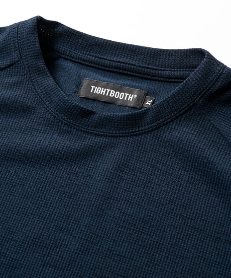 TIGHTBOOTH | TBPR / CHIDRY 3/4 SLEEVE T-SHIRT | Navy