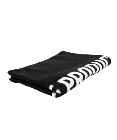 COOTIE | Logo Bath Towel | Black