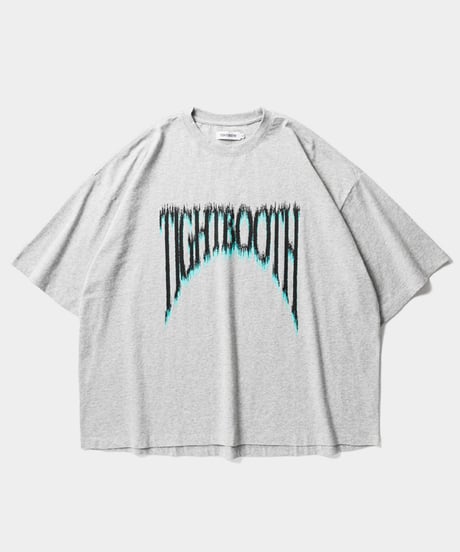 TIGHTBOOTH | TBPR / JAGGED LOGO S/S T-SHIRT | Gray