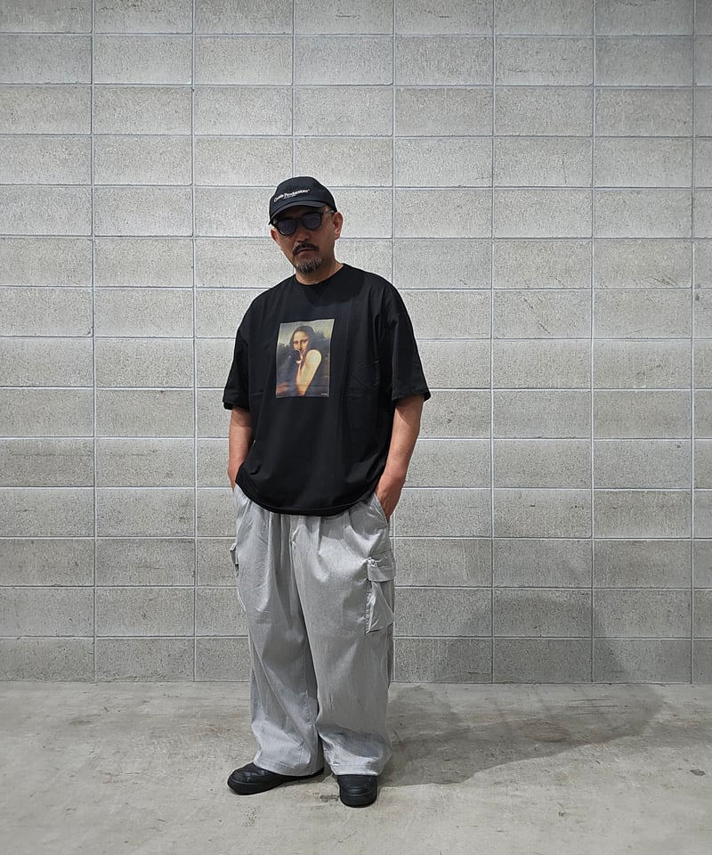 𝐓𝐈𝐆𝐇𝐓𝐁𝐎𝐎𝐓𝐇 | TBPR / STRIPE BAGGY CARGO PANTS |
