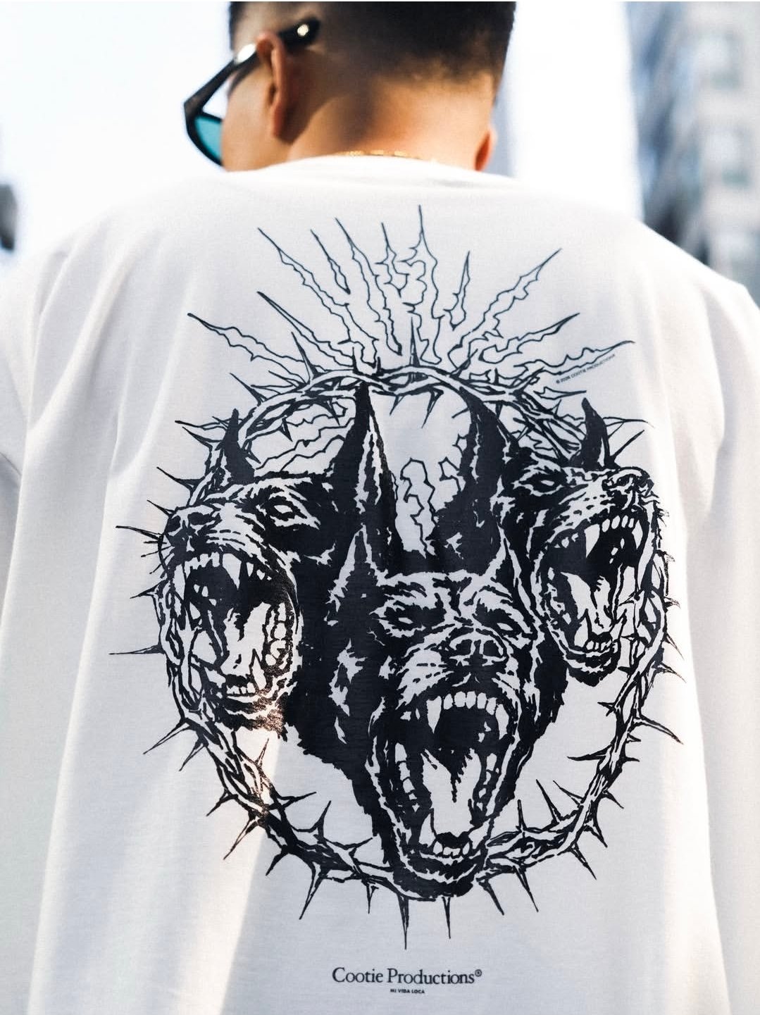 𝐂𝐎𝐎𝐓𝐈𝐄 | Print S/S Tee - PITBULL | White | Work