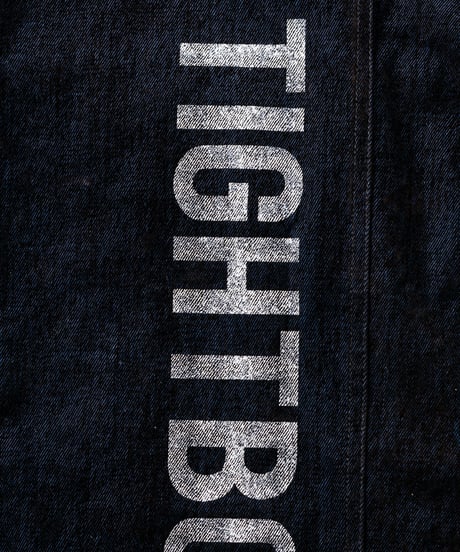 𝐓𝐈𝐆𝐇𝐓𝐁𝐎𝐎𝐓𝐇 | TBPR / FLOCKY DENIM JAKCET | Navy