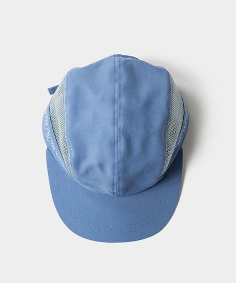 TIGHTBOOTH | TBPR / SIDE LOGO MESH CAMP CAP | Sax