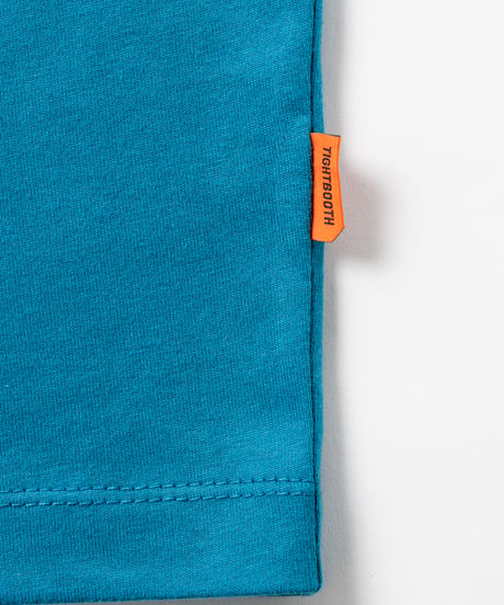 𝐓𝐈𝐆𝐇𝐓𝐁𝐎𝐎𝐓𝐇 | TBPR / DISTORTION S/S T-SHIRT | Aquamarine