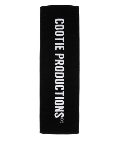 COOTIE | Logo Sports Towel | Black