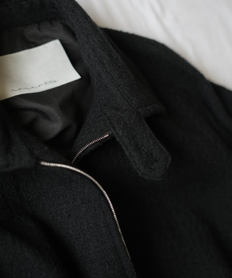 nonnotte "Draping Big Yoke Raglan Drizzler Jacket(N Tweed)"