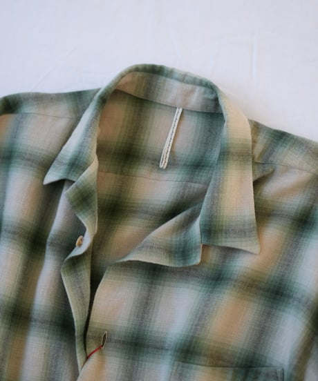 m's braque "Open Collar Long Sleeve Shirt"