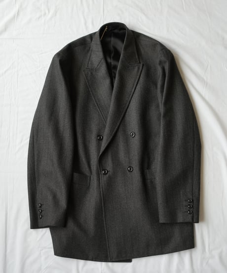 ULTERIOR "Melange Barathea Stripe DB Jkt"