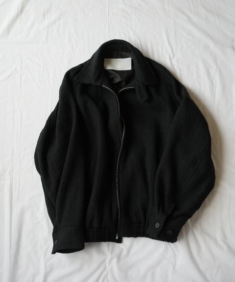 nonnotte "Draping Big Yoke Raglan Drizzler Jacket(N Tweed)"