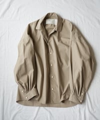 nonnotte "Draping Shirt(Heavy Broad)"