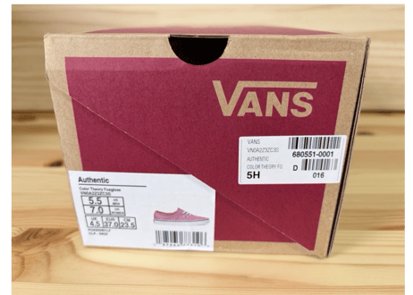 バンズ　VANS オーセンティック　Theory Foxgloveピンク　レディーススニーカー23.5cm