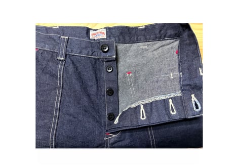 リアルマッコイズ　THE REAL McCOY'S　ジョーマッコイデニムショートパンツM濃紺