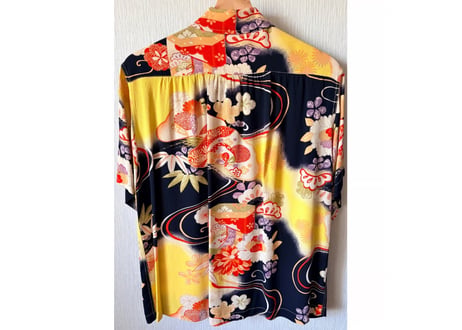 サンサーフ　Sun Surf KING SMITH KIMONO DESIGN アロハシャツ着物柄　Sサイズ　男女兼用