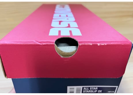 【新品・送料無料・デッドストック】コンバース　CONVERSE ALL STAR STARSLIP OX メンズスニーカー26.5cm 黒/ガンメタリック（スタッズ）