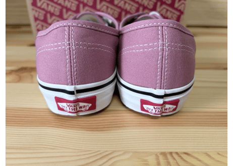 バンズ　VANS オーセンティック　Theory Foxgloveピンク　レディーススニーカー23.5cm