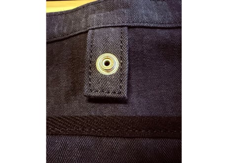 アニバックANIBAG SLOW×ANK別注　ヘリーボーンショルダーバッグ　黒　男女兼用