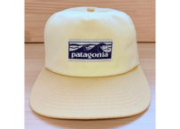 パタゴニア　patagonia ボートショーツ・ラベル・ファンフェラーキャップ　黄色　フリーサイズ