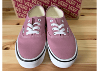 バンズ　VANS オーセンティック　Theory Foxgloveピンク　レディーススニーカー23.5cm
