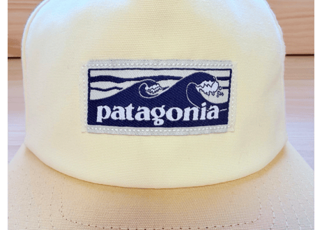 パタゴニア　patagonia ボートショーツ・ラベル・ファンフェラーキャップ　黄色　フリーサイズ