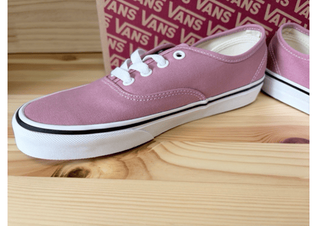 バンズ　VANS オーセンティック　Theory Foxgloveピンク　レディーススニーカー23.5cm