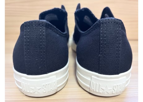 【新品・送料無料・デッドストック】コンバース　CONVERSE ALL STAR STARSLIP OX メンズスニーカー26.5cm 黒/ガンメタリック（スタッズ）