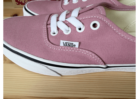 バンズ　VANS オーセンティック　Theory Foxgloveピンク　レディーススニーカー23.5cm