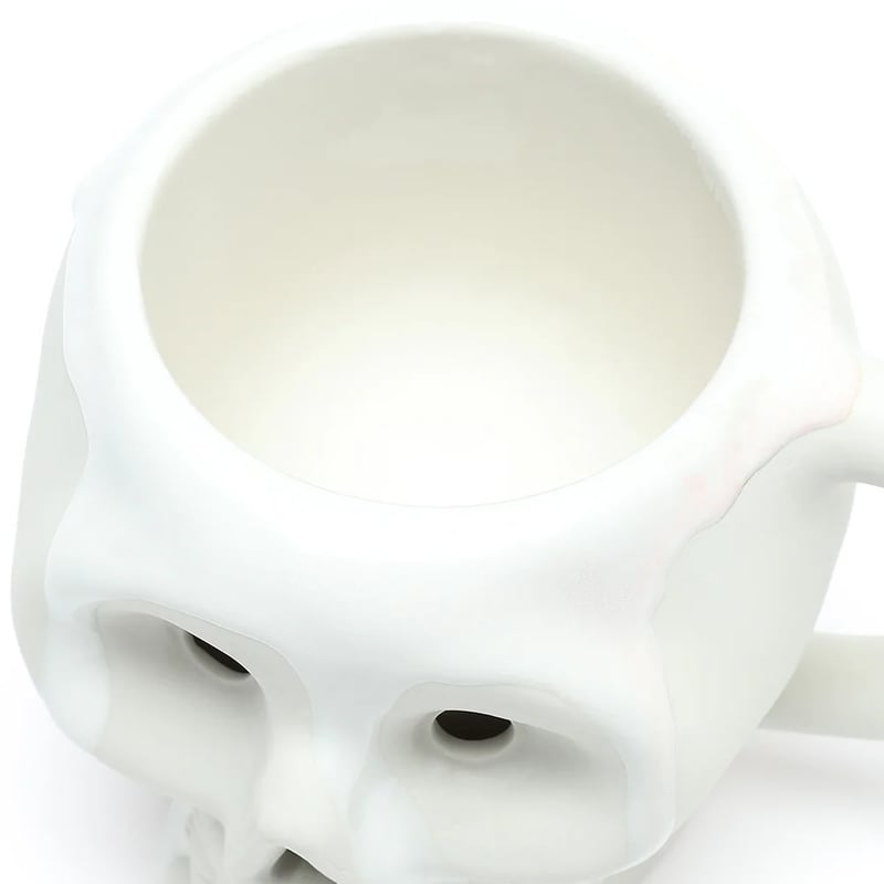 ATTRACTIONS SKULL MUG WHITE | OLD THEATER ONLIN