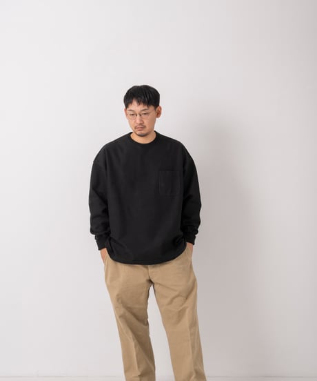 Super Epic Long Sleeve Tee　　　　　　［BLACK / 反応染め］99