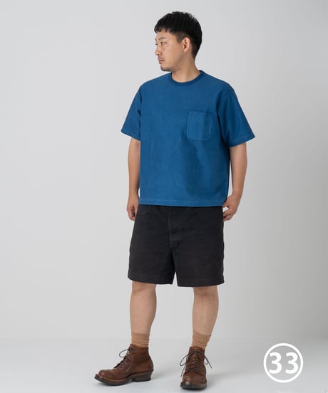 Super Epic Tee　　　　　　　　　　［本藍（淡） / 天然藍染］33・55