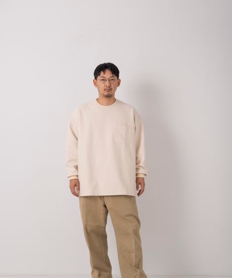 Super Epic Long Sleeve Tee　　　　　　［NATURAL / 未加工］99
