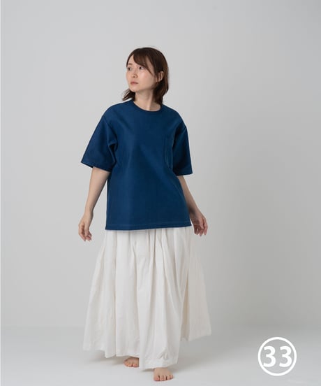 Super Epic Tee　　　　　　　　　［本藍（濃） / 天然藍染］33・55