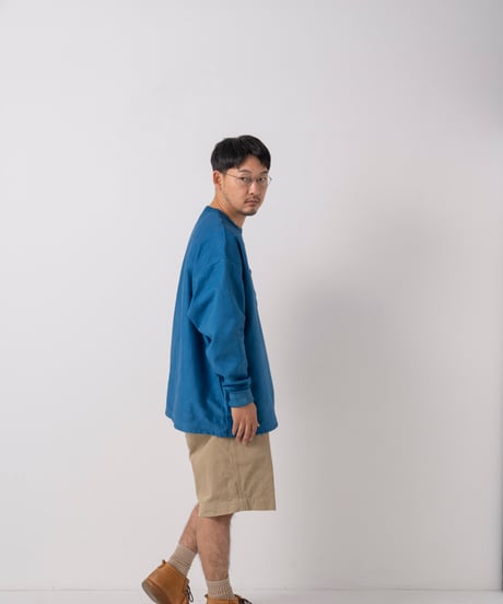 Super Epic Long Sleeve Tee　　　　　［本藍（淡） / 天然藍染］99