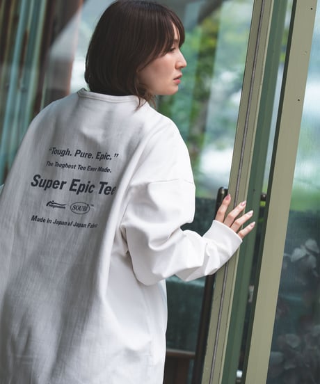 Super Epic Long Sleeve Tee　　　　　　［NATURAL / 未加工］99