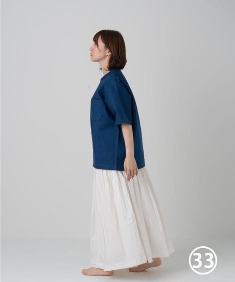 Super Epic Tee　　　　　　　　　［本藍（濃） / 天然藍染］33・55