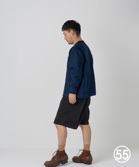 Super Epic Long Sleeve Tee　　　　　［本藍（勝） / 天然藍染］55