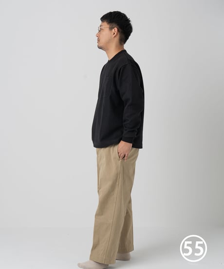 Super Epic Long Sleeve Tee　　　　　　［BLACK / 反応染め］55