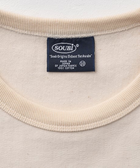 Super Epic Tee　　　　　　　　　　　［NATURAL / 未加工］33・55