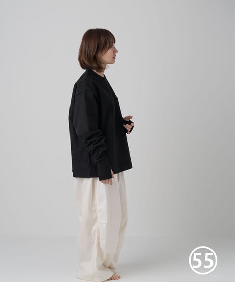 Super Epic Long Sleeve Tee　　　　　　［BLACK / 反応染め］55