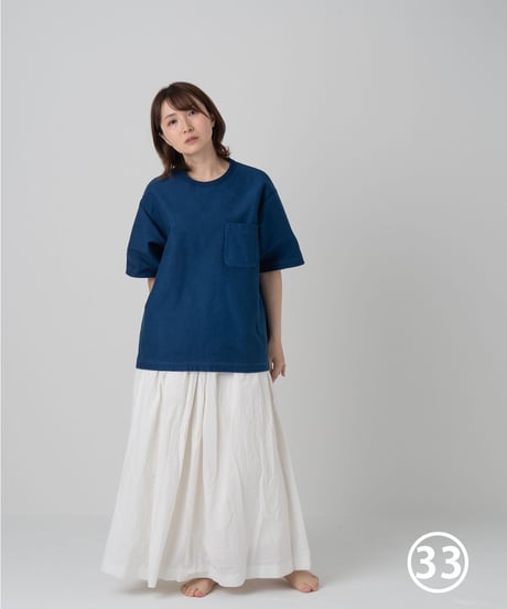 Super Epic Tee　　　　　　　　　［本藍（濃） / 天然藍染］33・55