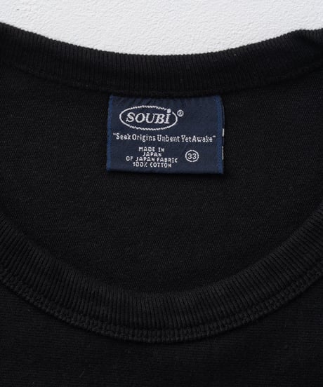 Super Epic Tee　　　　　　　　　　　［BLACK / 反応染め］33・55