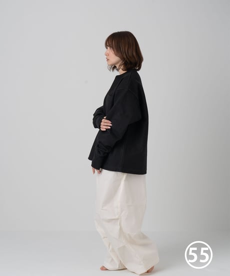 Super Epic Long Sleeve Tee　　　　　　［BLACK / 反応染め］55