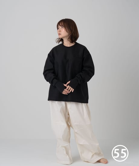 Super Epic Long Sleeve Tee　　　　　　［BLACK / 反応染め］55