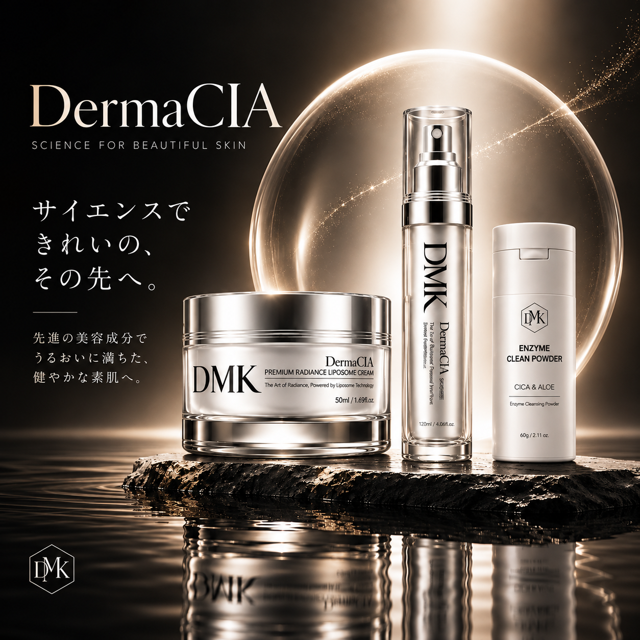 DermaCIA（ダーマシア）プレミアム 3STEP スキンケアセット | R