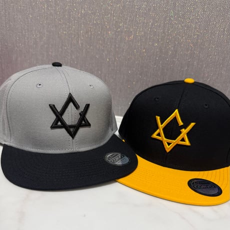 【CORVO CAP】BLACK × YELLOW ＆ GRAY × BLACK