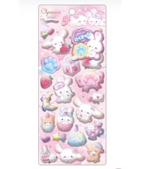 【即納】スペシャルもっちもちシール　おやすみバニー
