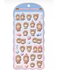 【即納】モンチッチ　コットンパフィーシール　ベビチッチ